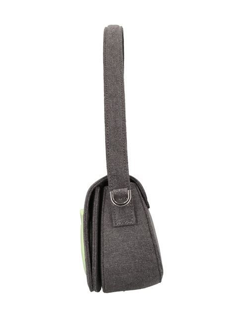 Borsa in denim GAëLLE PARIS | GAACW02202NERO-GIALLO FLUO